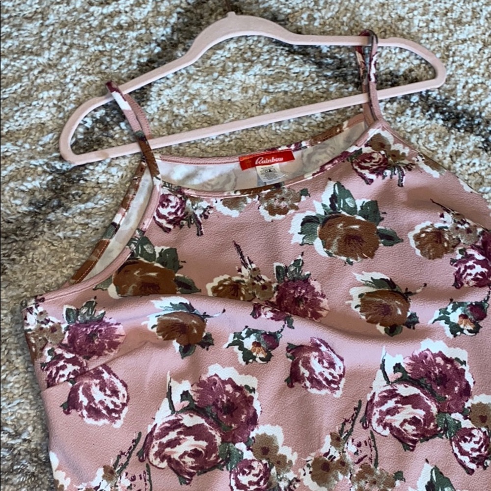 Rosy Pink Midi Dress